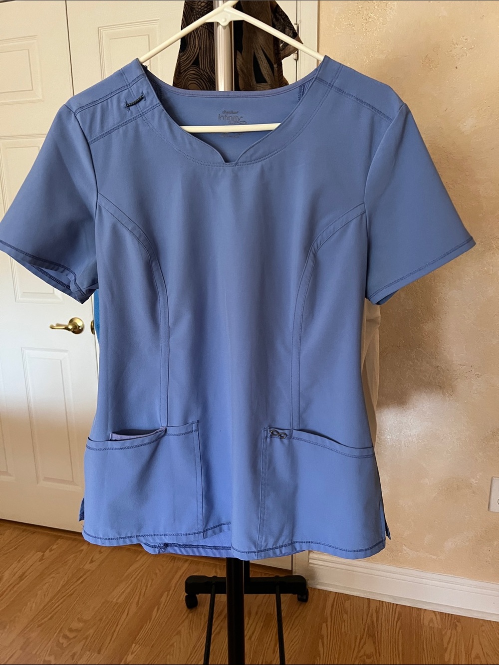 Cherokee Blue Women's Medical Scrub Top